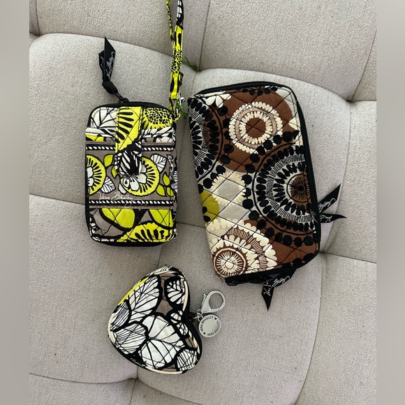Three-piece Vera Bradley wallet set - Picture 2 of 7
